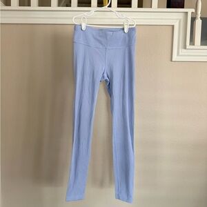 Girls Athleta Ribbed Leggings